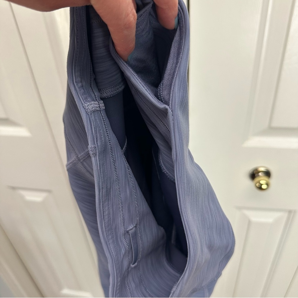 Lululemon Invigorate High-Rise Tight 25" in Heathered Water‎ Drop EUC - Picture 8 of 11